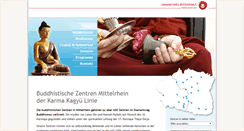 Desktop Screenshot of buddhismus-mittelrhein.de